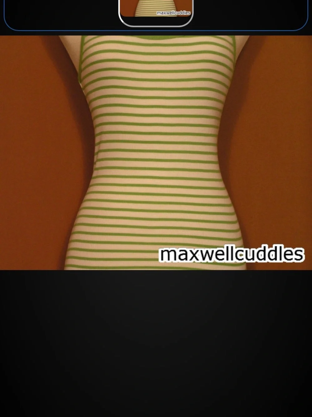J CREW CLOVER STRIPPED RIBBED FAVORITE TANK TOP L New With Tags Size Large